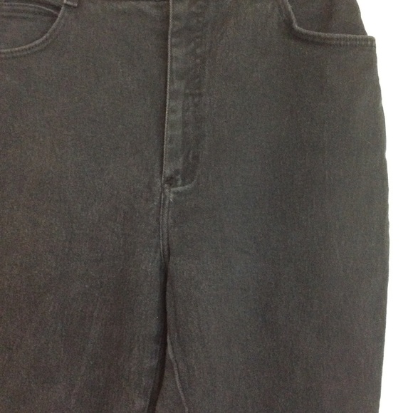 Sale Vintage jeans skinny black jeans high wasted jeans black gray jeans  29 /28 - Picture 5 of 11